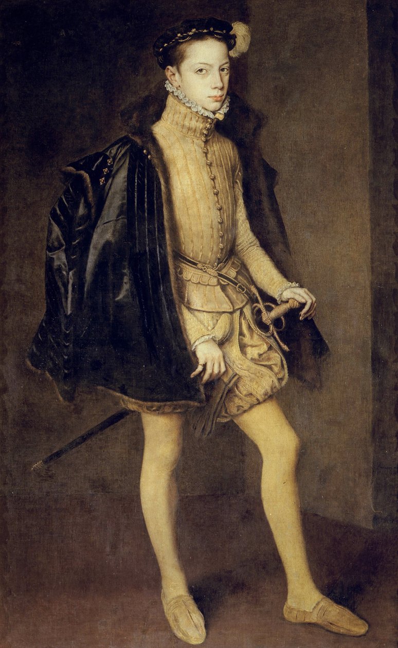 Alessandro Farnese portréja 15451592, Párma hercege, 1557 alkotó: Antonis Mor