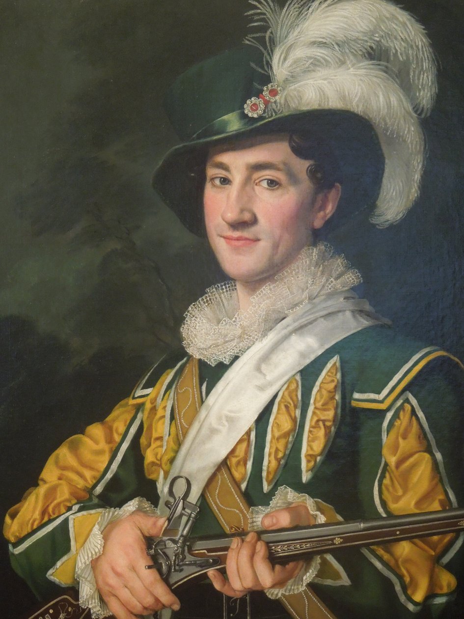 Alois Jelen Max szerepében a Der Freischütz -től (1826) alkotó: Antonin Machek