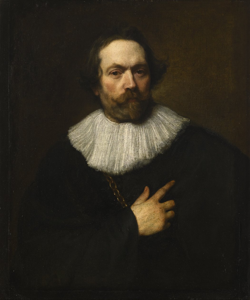 Szakállas férfi portréja alkotó: Anthony van Dyck