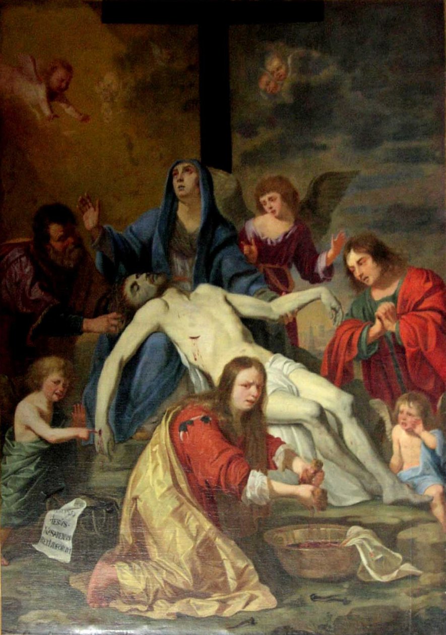 A siralom a halott Krisztus felett



















" alkotó: Antoon van den Heuvel