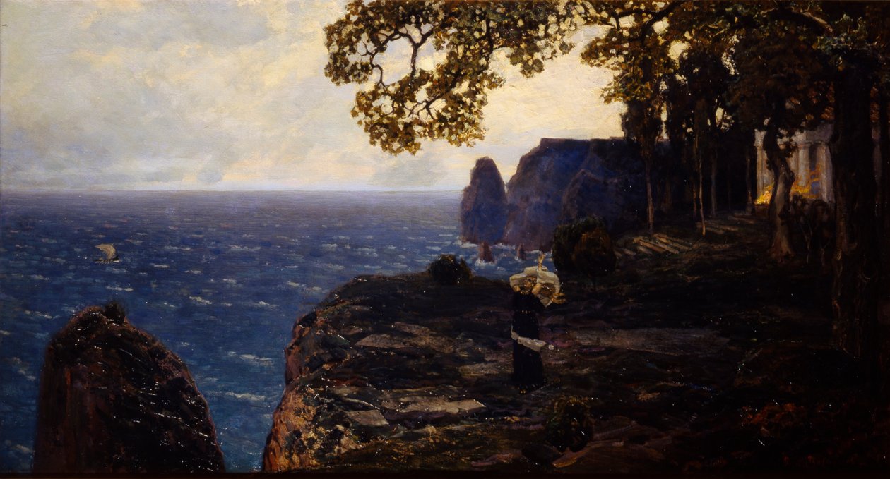 Iphigenia Taurisban, 1889-1890 alkotó: Apollinari Mikhailovich Vasnetsov