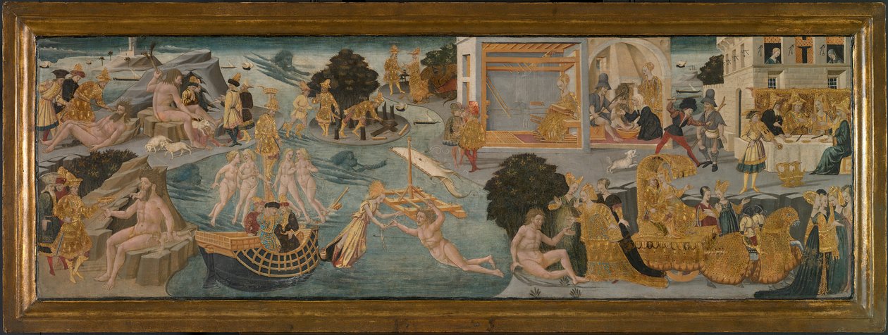 Ulysses kalandjai, 143545. alkotó: Apollonio di Giovanni di Tommaso
