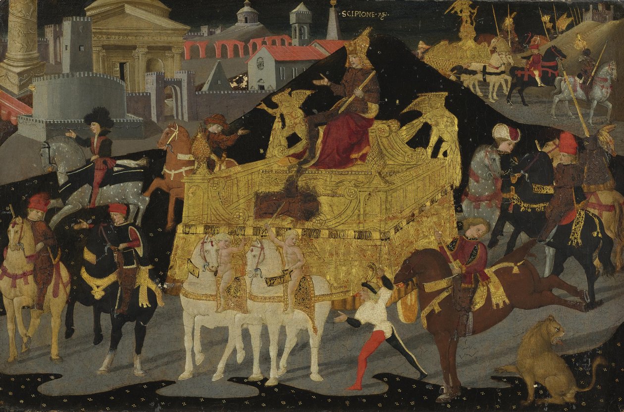 Scipio Africanus diadala alkotó: Apollonio di Giovanni di Tommaso