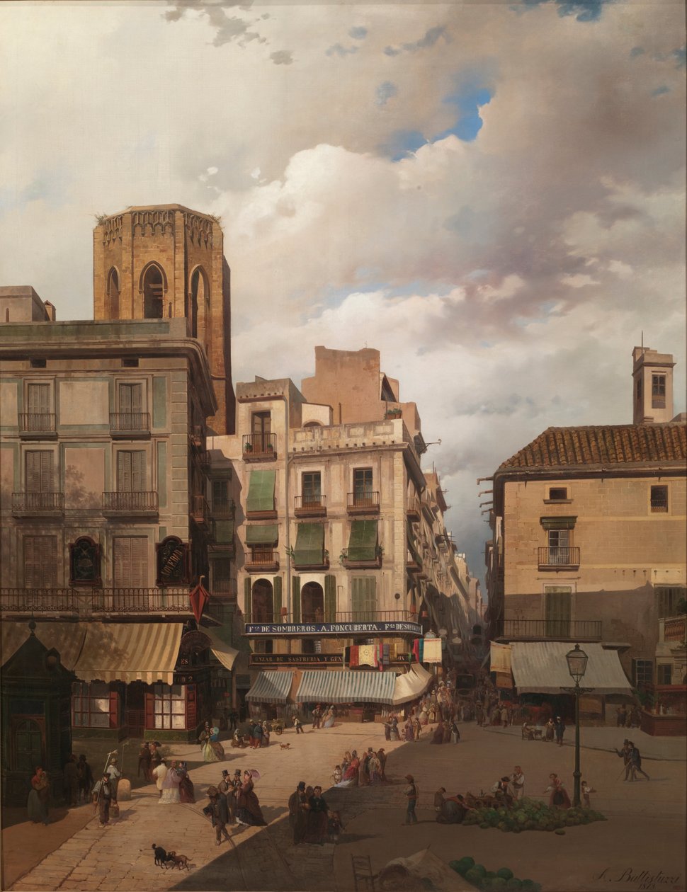 Pla de la Boqueria alkotó: Aquiles Batiztutzzi