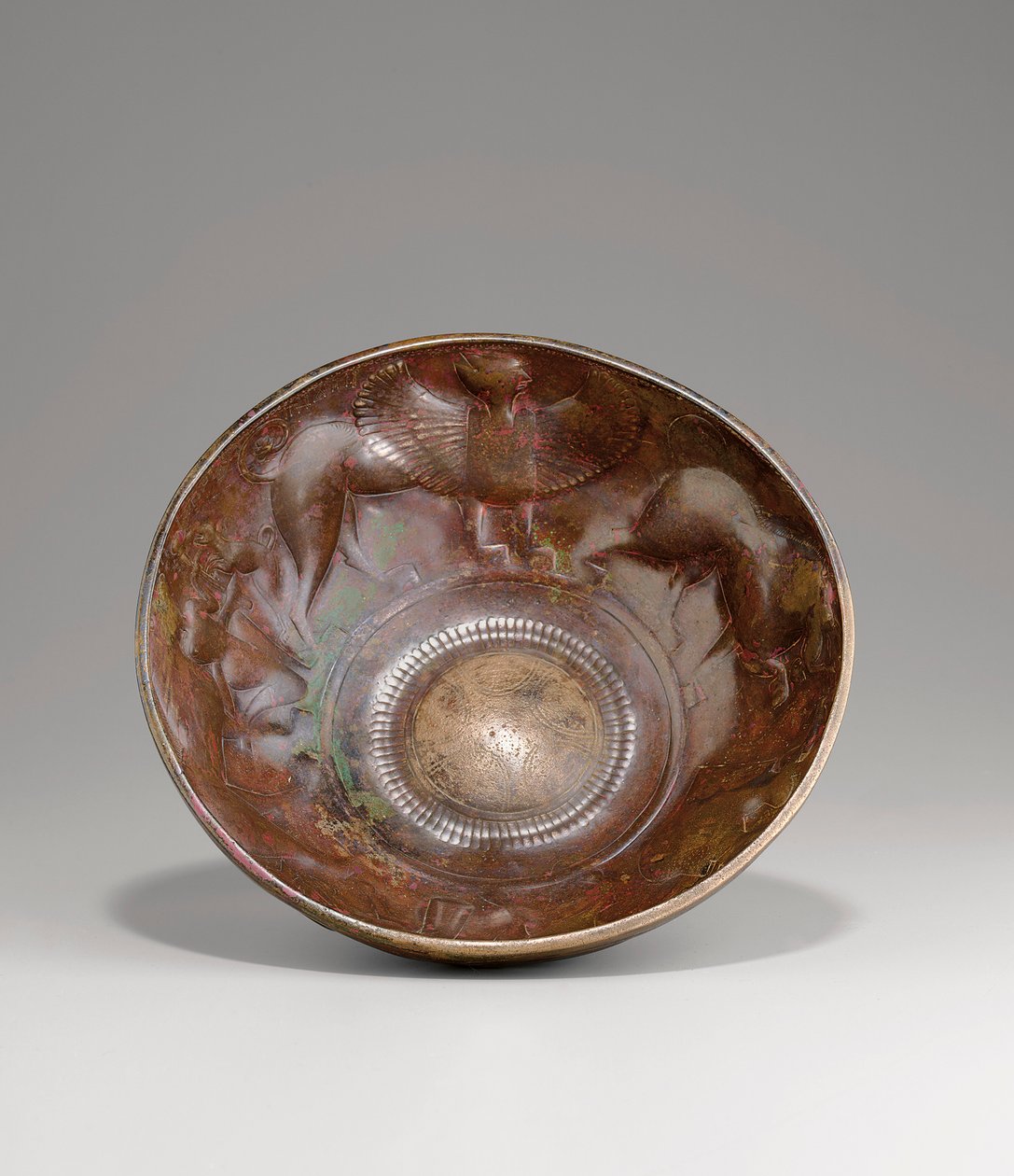 Tál, Kr.u. 1.–3. század (bronz) alkotó: Arabian South