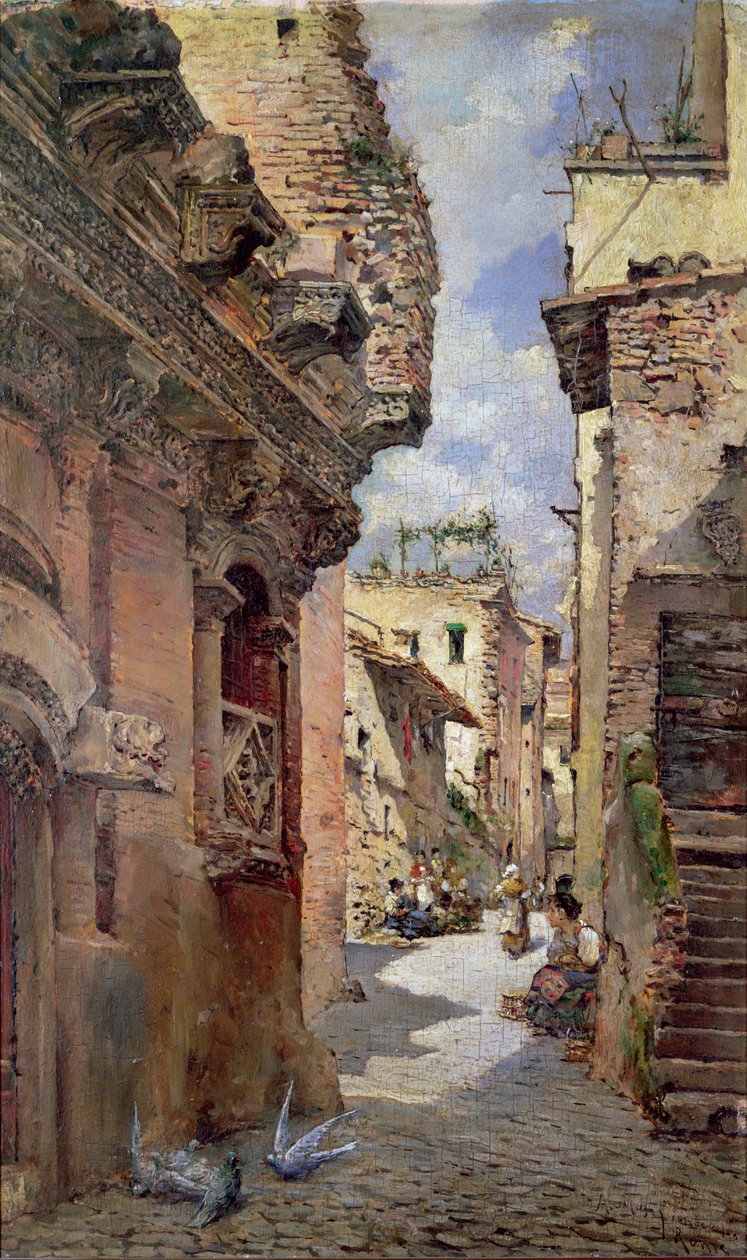 Olasz Backstreet (panel) alkotó: Arcadi Mas i Fondevila