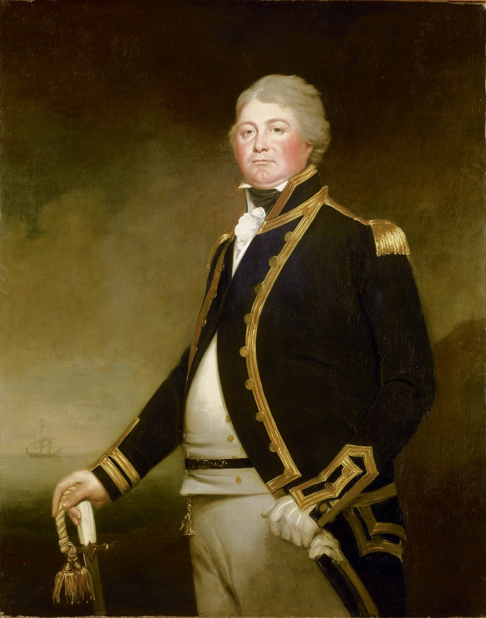 James Newman-Newman kapitány (1767-1811), 1801 körül (olaj, vászon) alkotó: Archer James Oliver