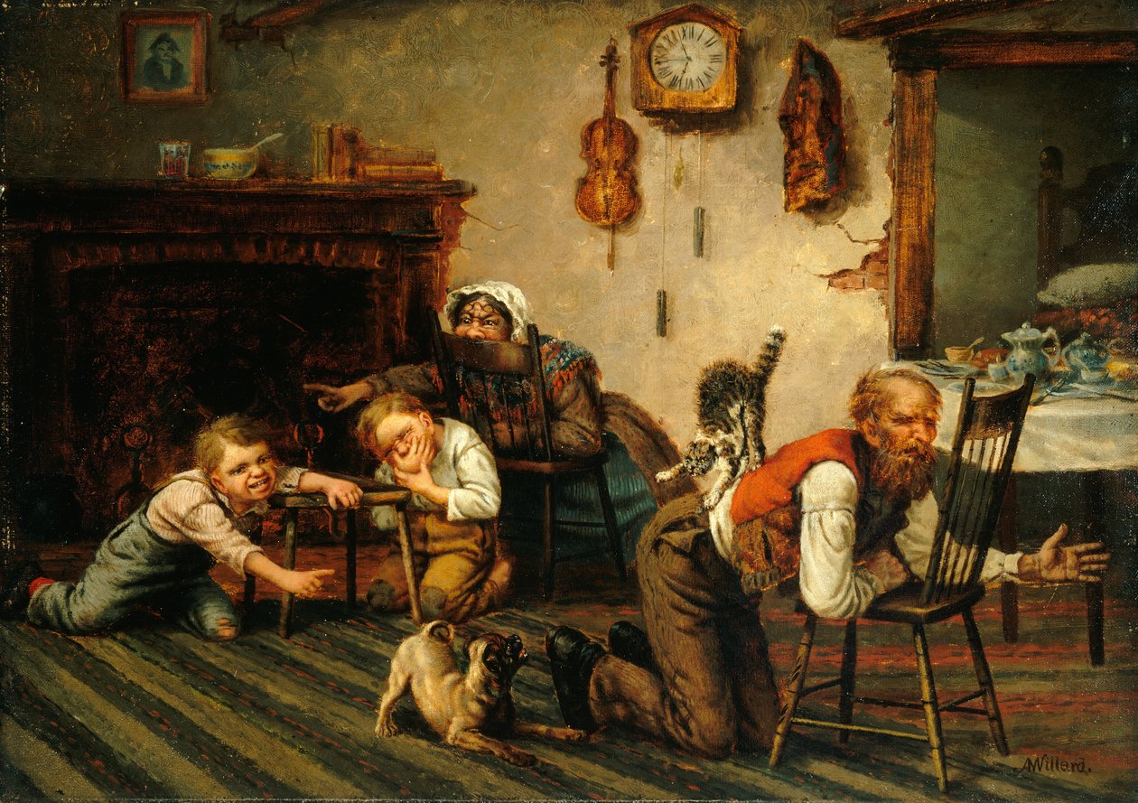 Deacon Jones tapasztalata, 1863-83 alkotó: Archibald Willard