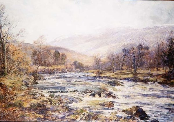 O Téli Napfény folyója, Skócia alkotó: Archibald Kay