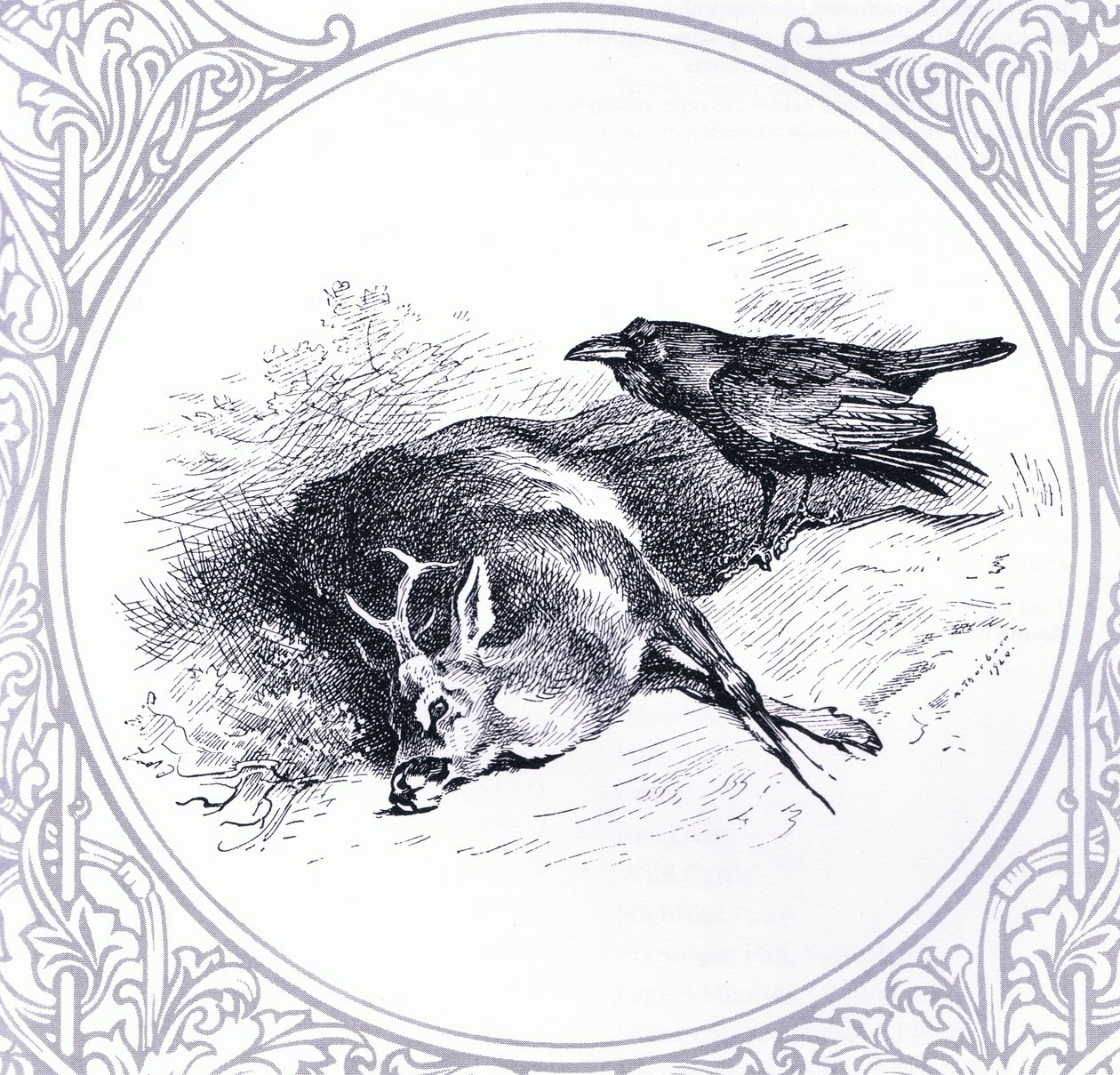 Szarvas és Holló, kocsma. a Book Club Associates által alkotó: Archibald Thorburn