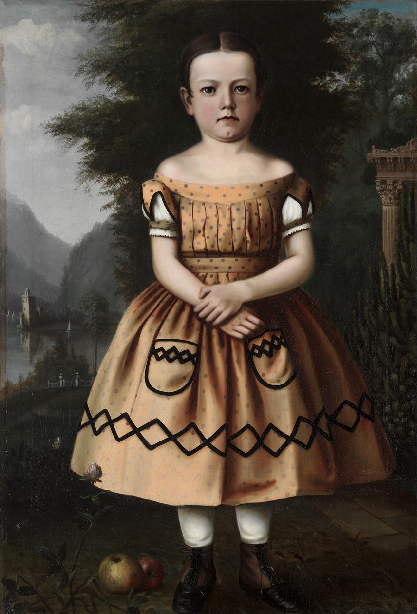 Minnie Willard, 1860-as évek. alkotó: Archibald Willard