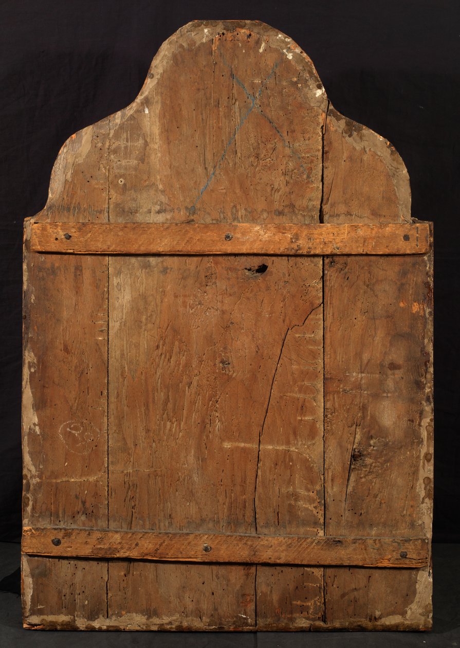 Születés, 1380 körül (tempera a panelen) (az 5892032-es szám ellentéte) alkotó: Aretino Luca Spinello or Spinelli