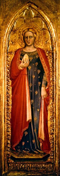 A Magdolna (olaj a panelen) alkotó: Aretino Luca Spinello or Spinelli