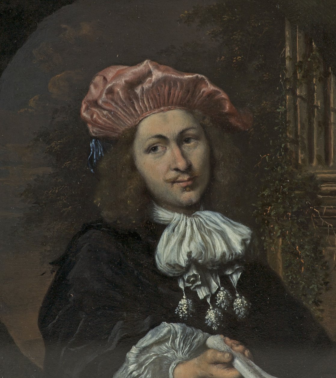 Férfiportré, 1672-80 körül (olaj, réz) alkotó: Arie de Vois