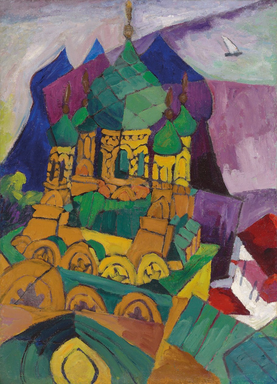 Templom Alupkában alkotó: Aristarkh Vasilievic Lentulov