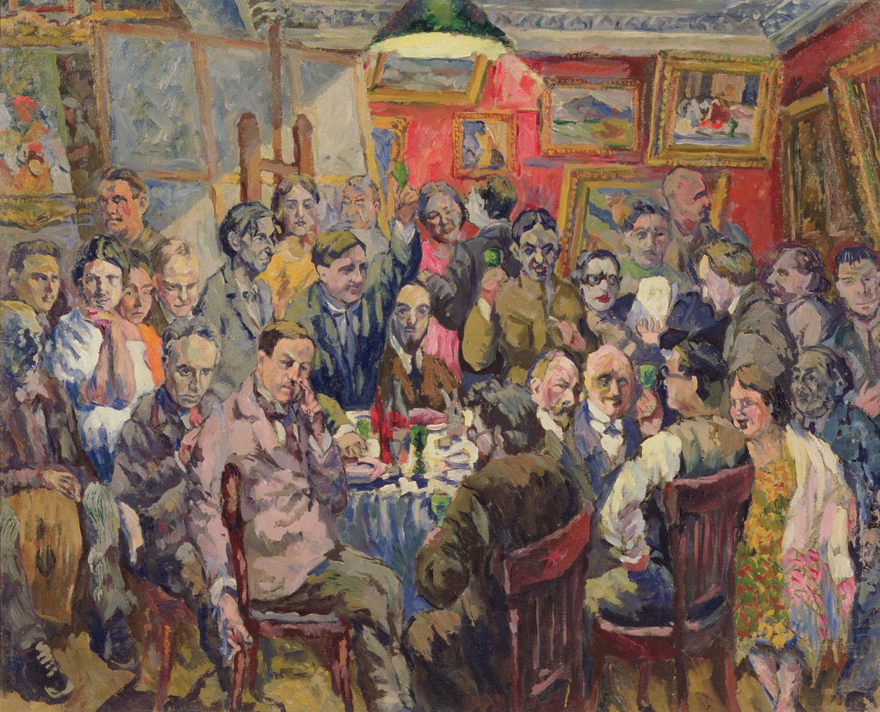 Moszkvai művészek, 1927 alkotó: Aristarkh Vasilievic Lentulov