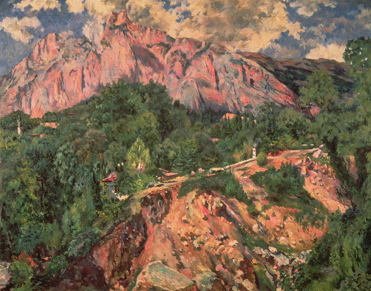 Mt. Ai-Petri, 1926 alkotó: Aristarkh Vasilievic Lentulov