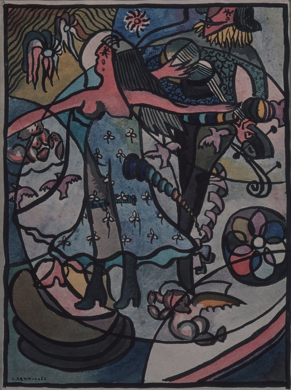 A hajó reménysége, 1915 alkotó: Aristarkh Vasilievic Lentulov