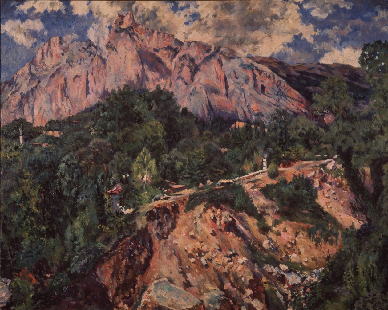 Az Ai-Petri-hegy, 1926 alkotó: Aristarkh Vasilyevich Lentulov