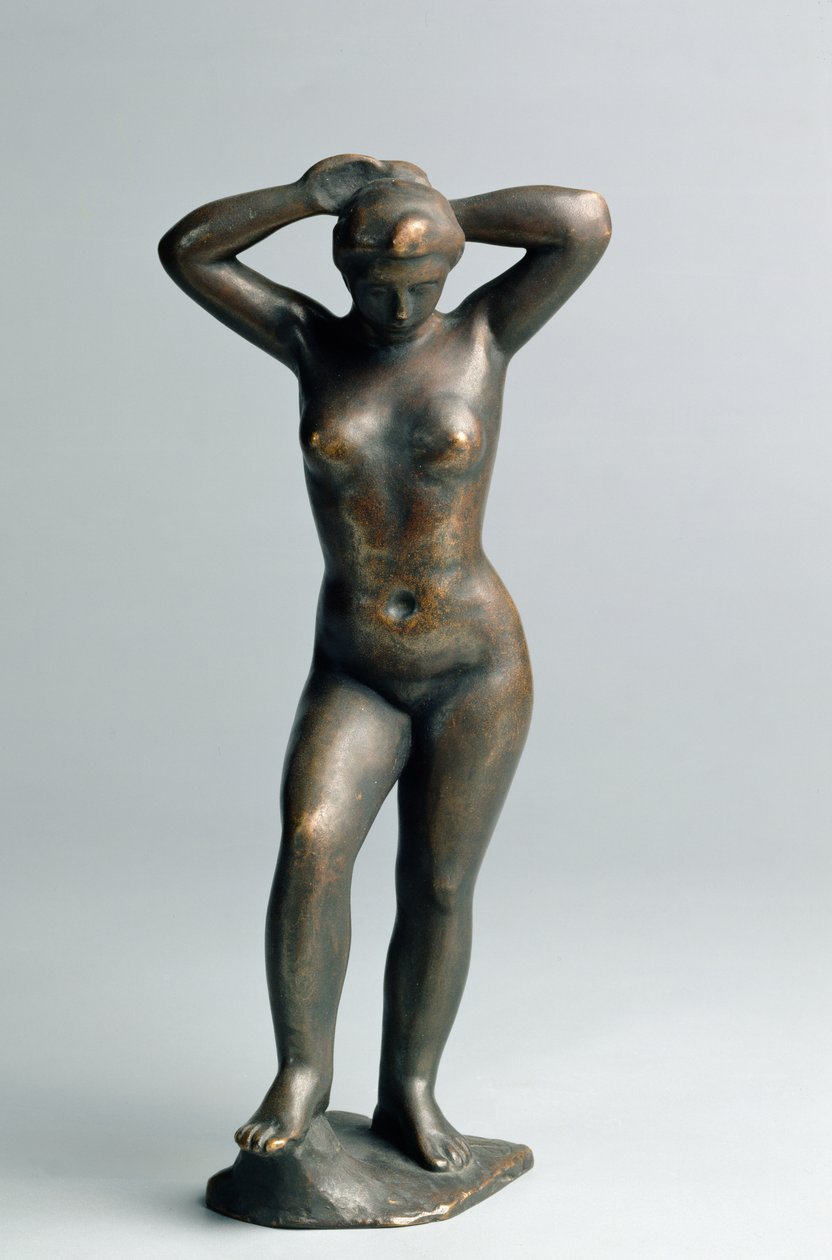 Bather, 1898 körül (bronz) alkotó: Aristide Maillol