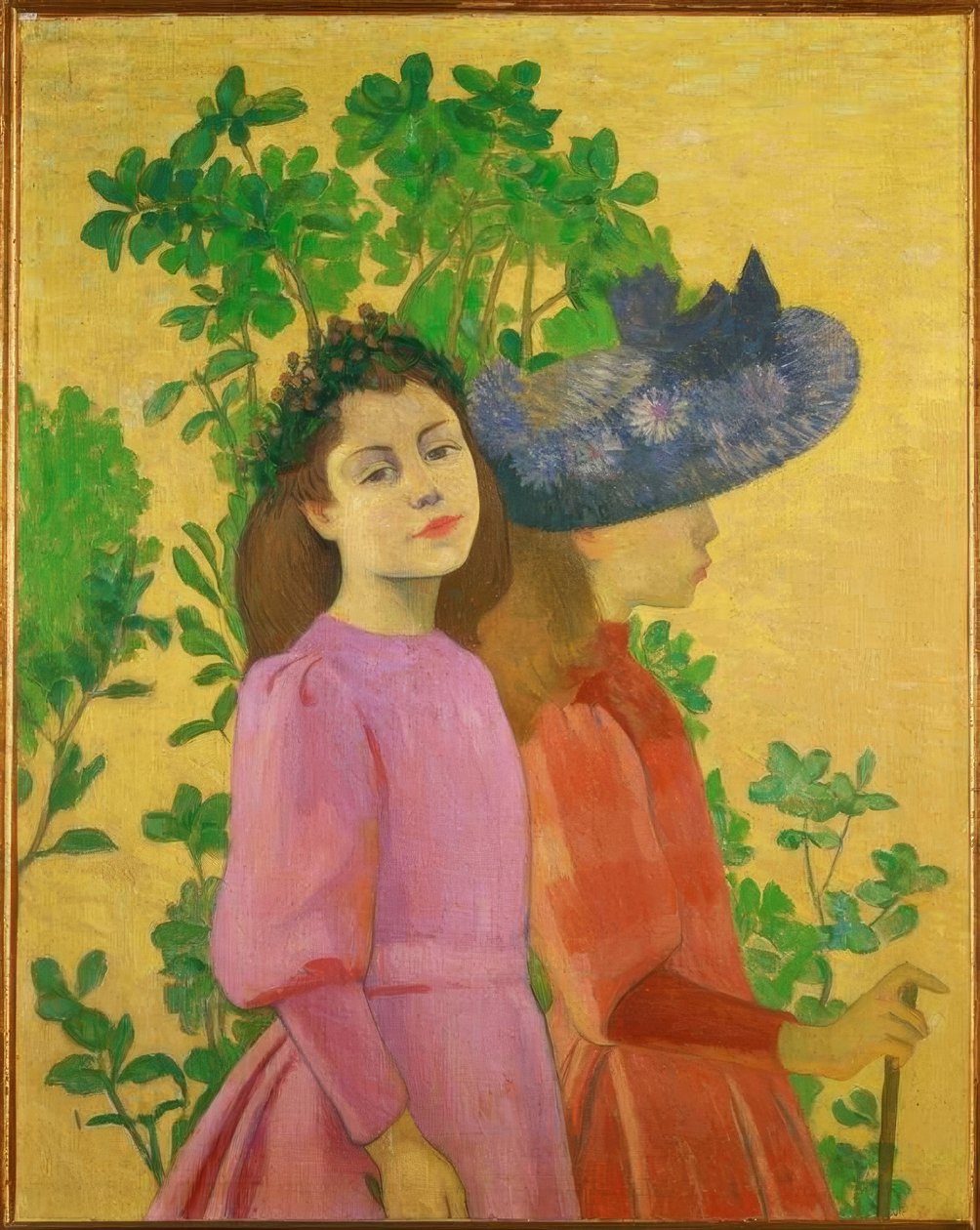 Két fiatal lány, tavasz alkotó: Aristide Maillol