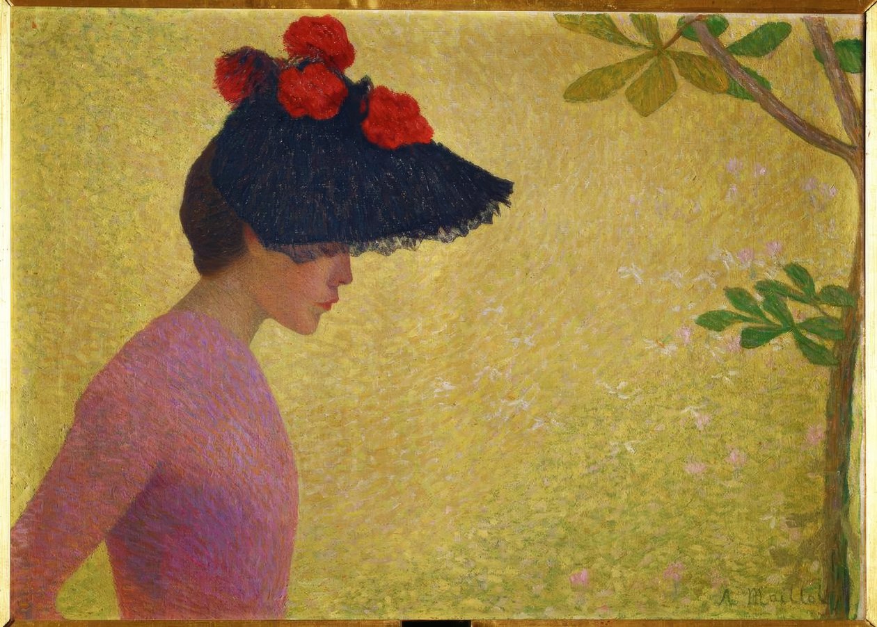 Női profil alkotó: Aristide Maillol