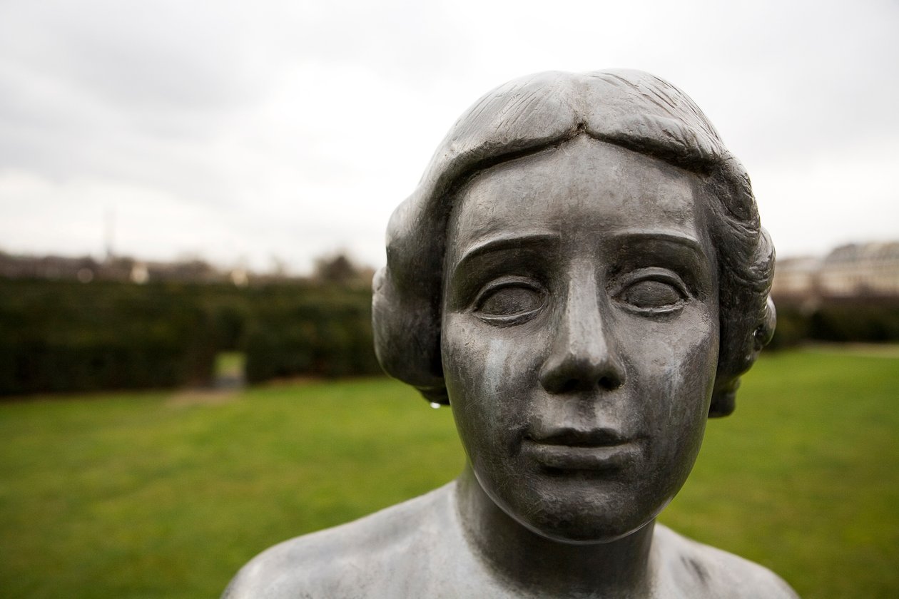 A három nimfa, részlet (plomb) alkotó: Aristide Maillol