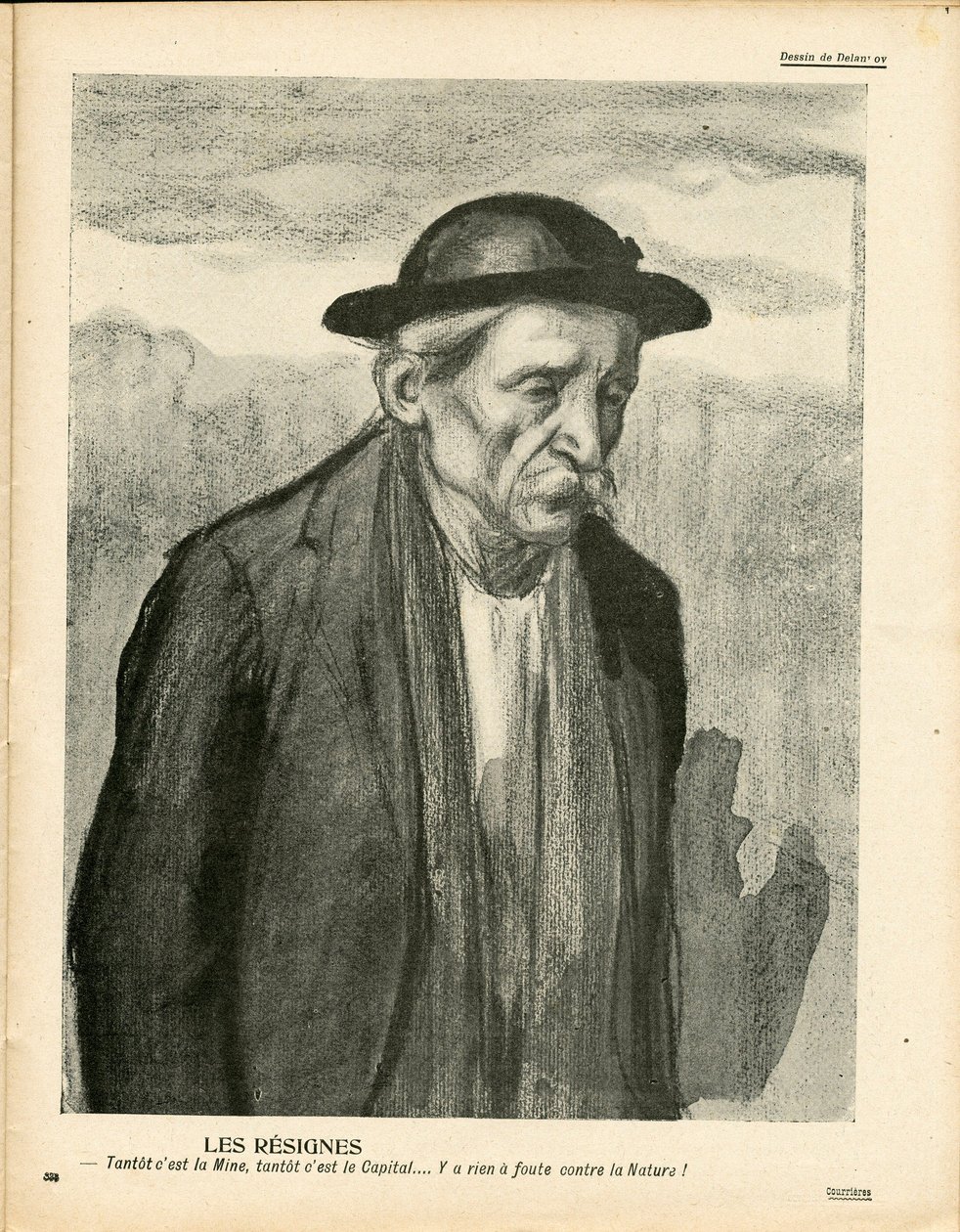 The Butter Plate, 260. szám, Szatirikus színekben alkotó: Aristide Delannoy