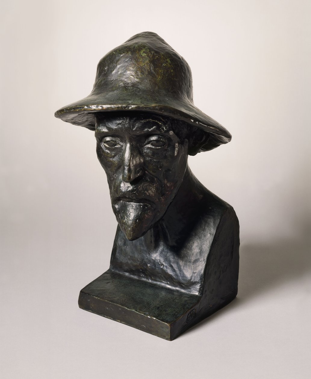 Auguste Renoir mellszobra, kb. 1907 (olaj, vászon) alkotó: Aristide Maillol