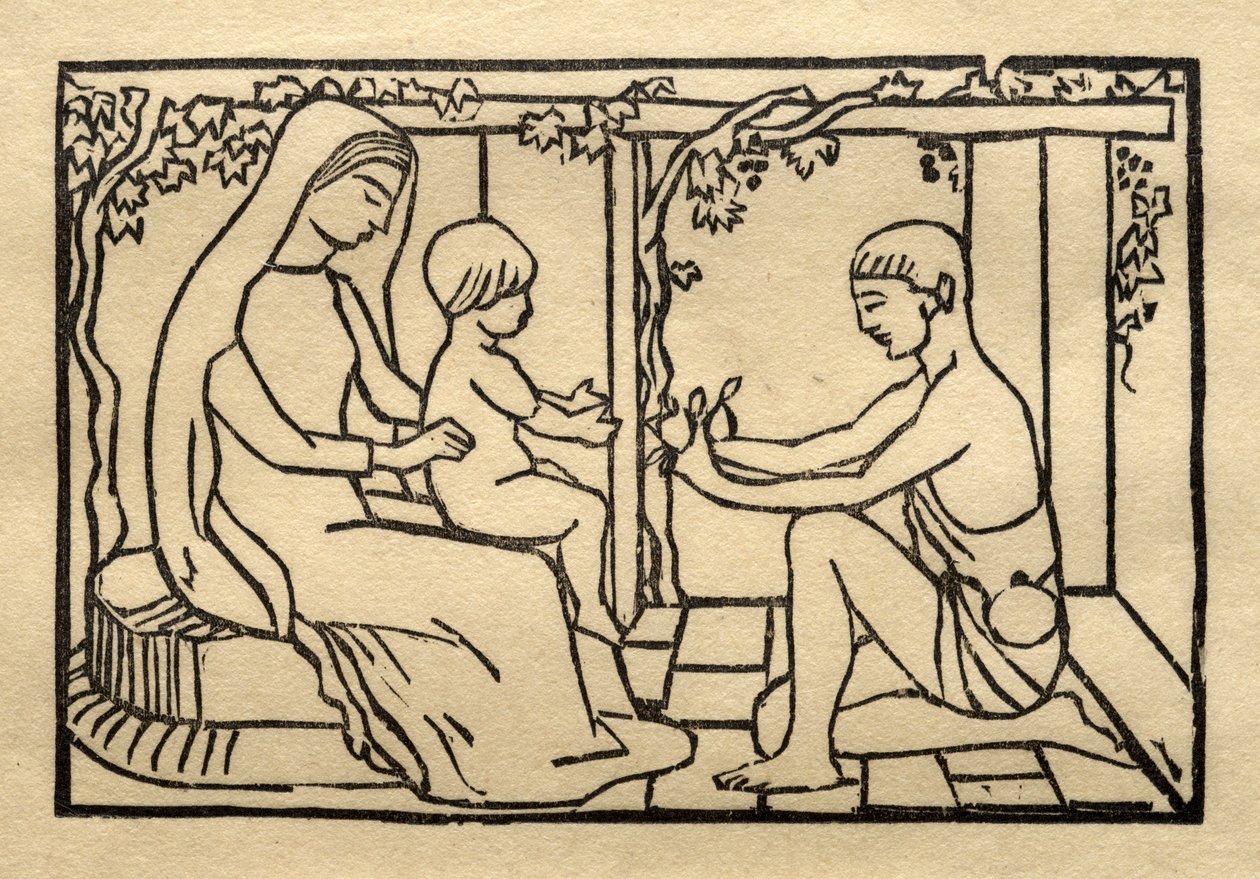 Lucina mosolyog a fiára alkotó: Aristide Maillol