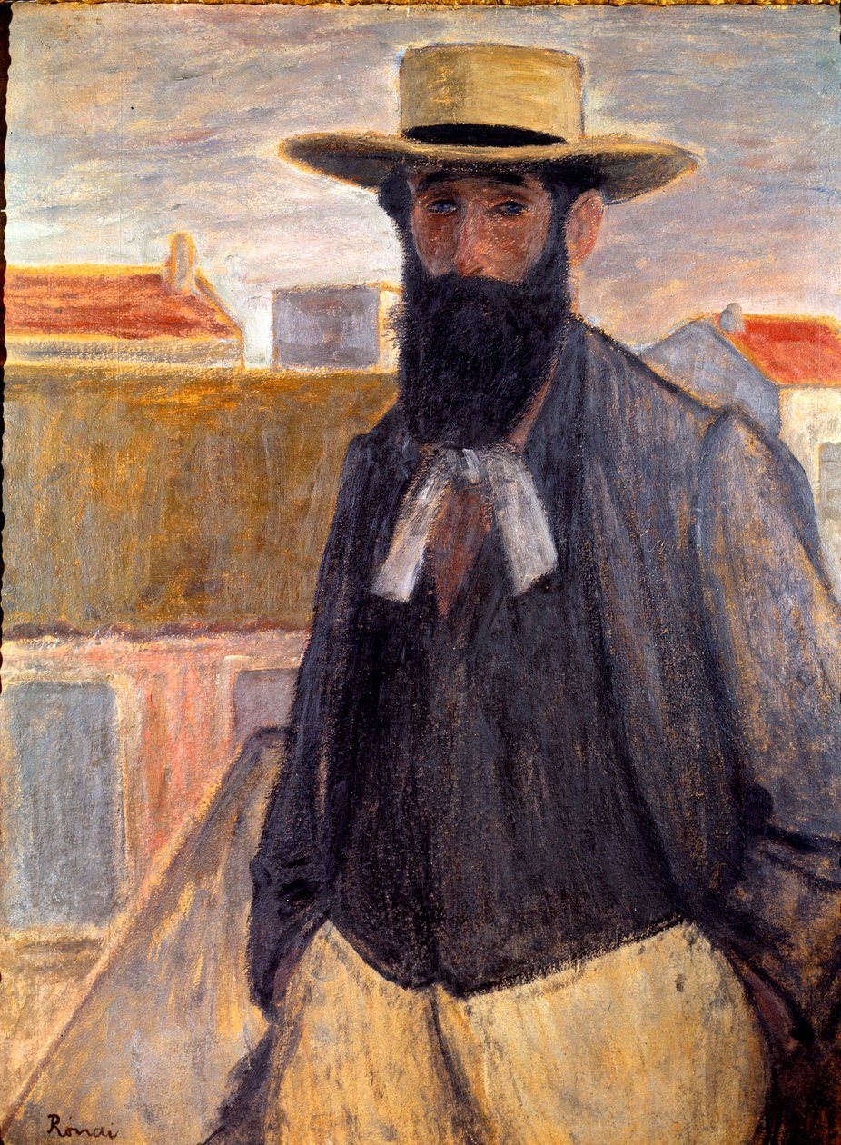 Portrait of Aristide Maillol (1861-1944). Painting by Jozsef Rippl Ronai (1861-1927) alkotó: Aristide Maillol