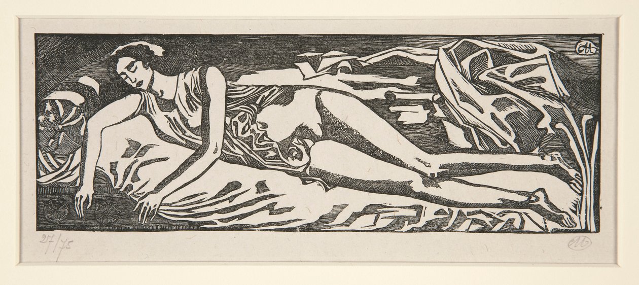 Fekvő Nő alkotó: Aristide Maillol