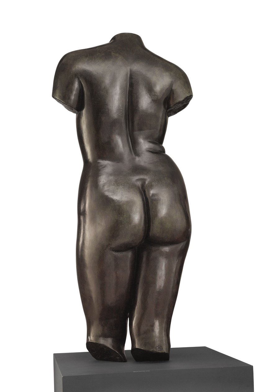 Vénusz törzse (hátulnézet) alkotó: Aristide Maillol