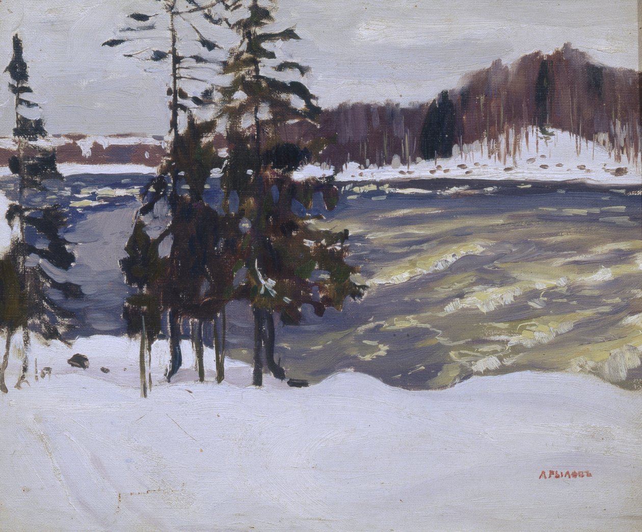 Imatra, 1912 alkotó: Arkadij Aleksandrovic Rylov