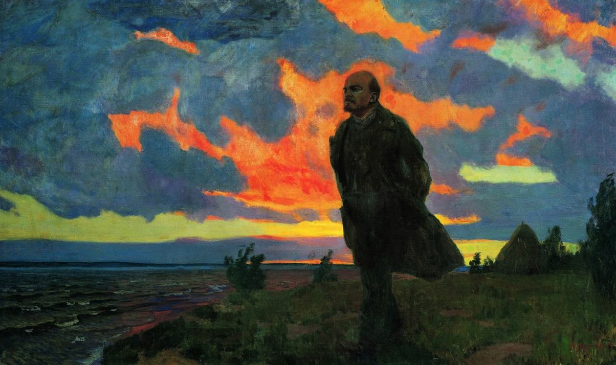 Lenin és Razliv, 1934 alkotó: Arkadij Aleksandrovic Rylov