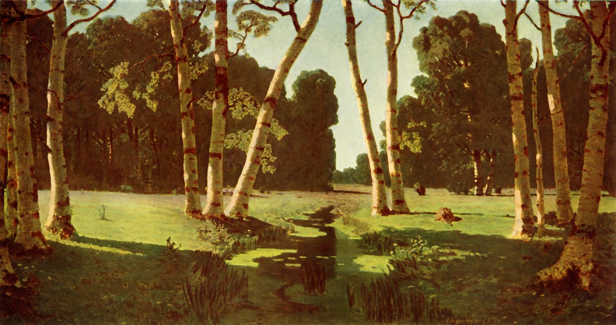 Nyírfa, 1879, 1965. alkotó: Arkhip Ivanovich Kuindzhi