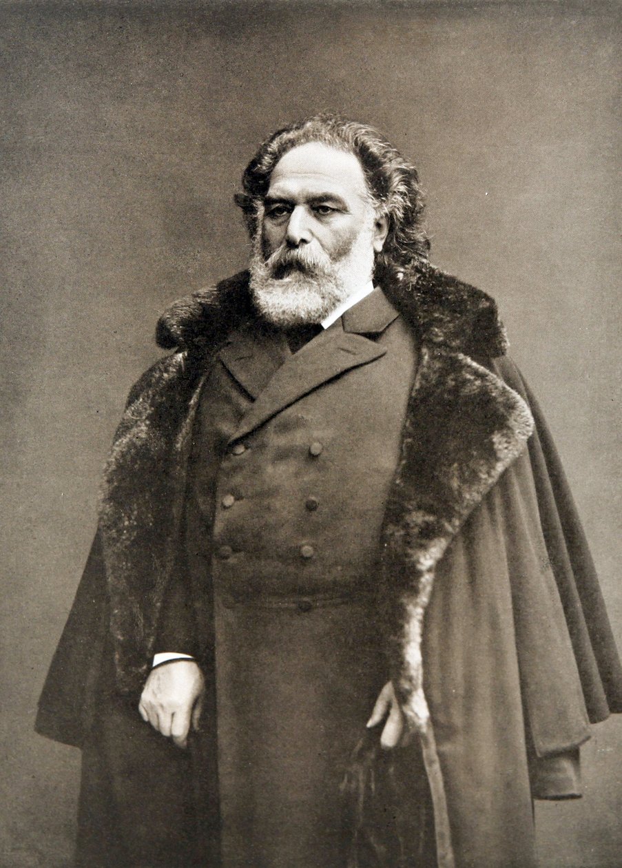 Arkhip Kuindji – Arkhip Kuindji (1841-1910) művész portréja, Anonymous alkotó: Arkip Ivanovic Kuindzi