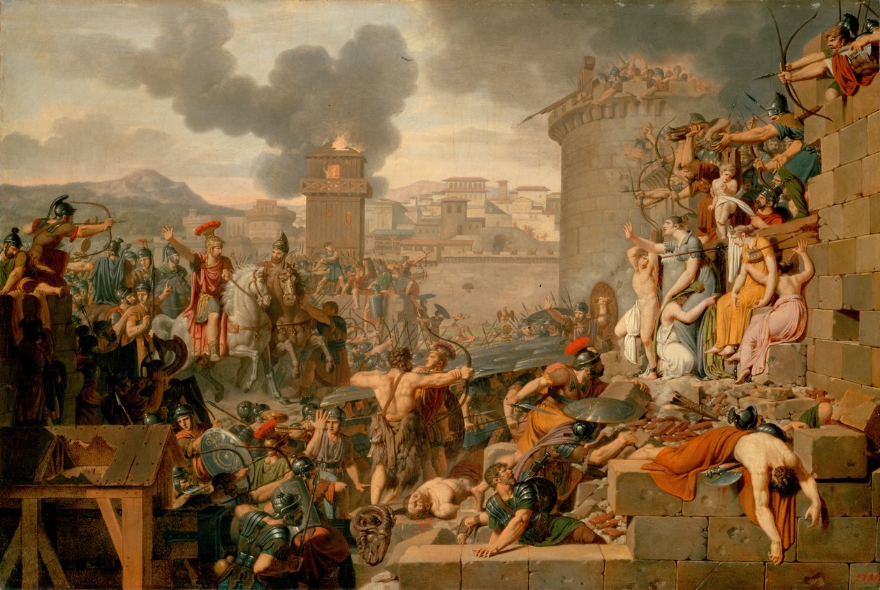 Metellus Raising the ostrom alkotó: Armand Charles Caraffe