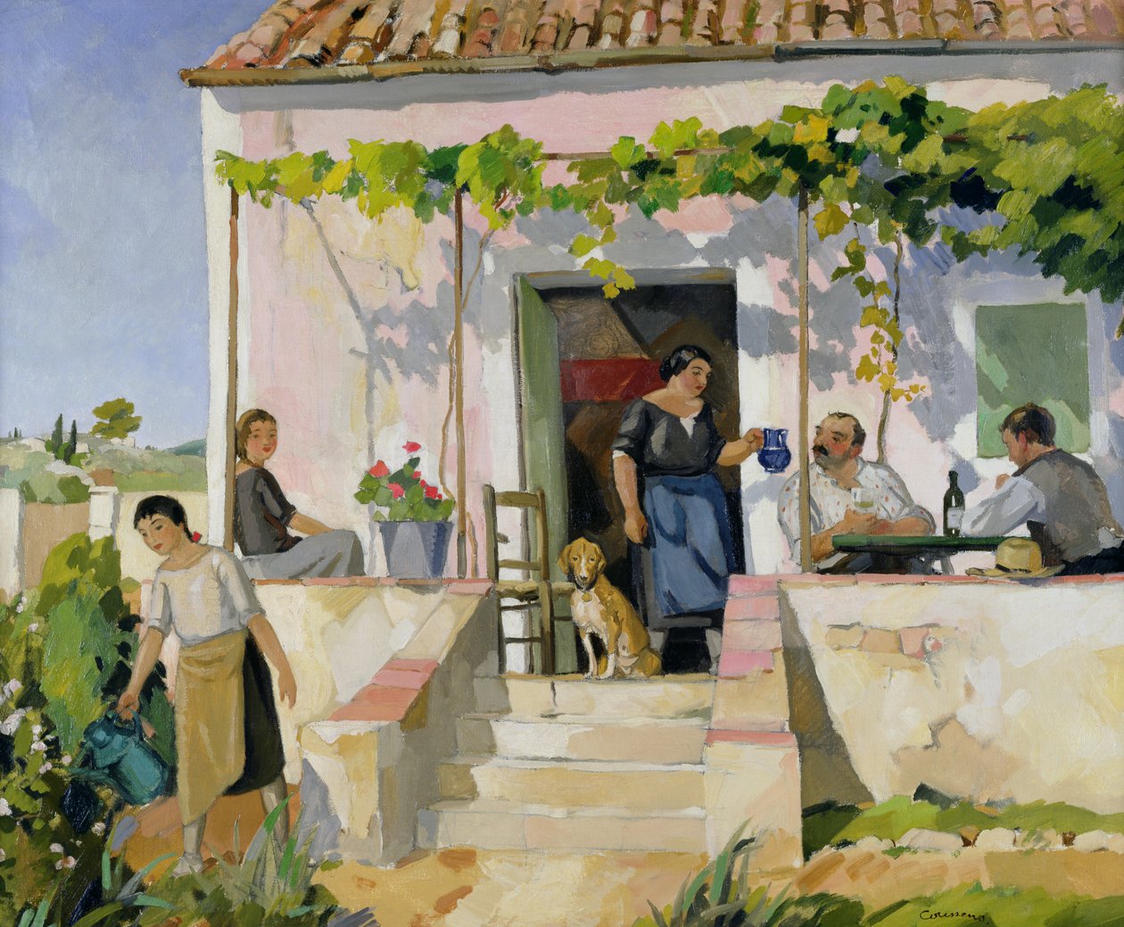 Le Mazet alkotó: Armand Coussens