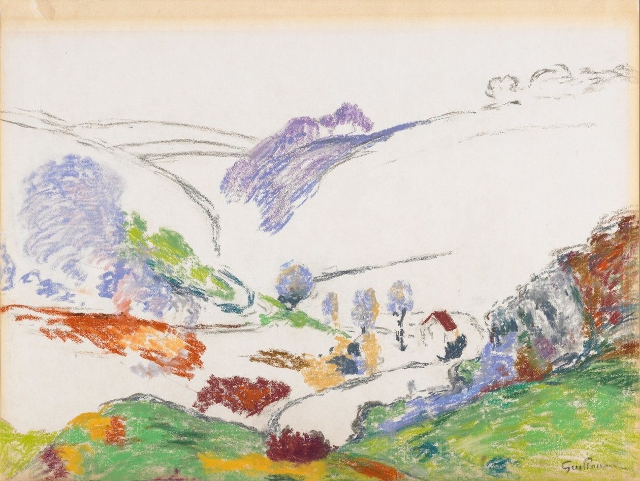  a kreuseni táj alkotó: Jean Baptiste Armand Guillaumin