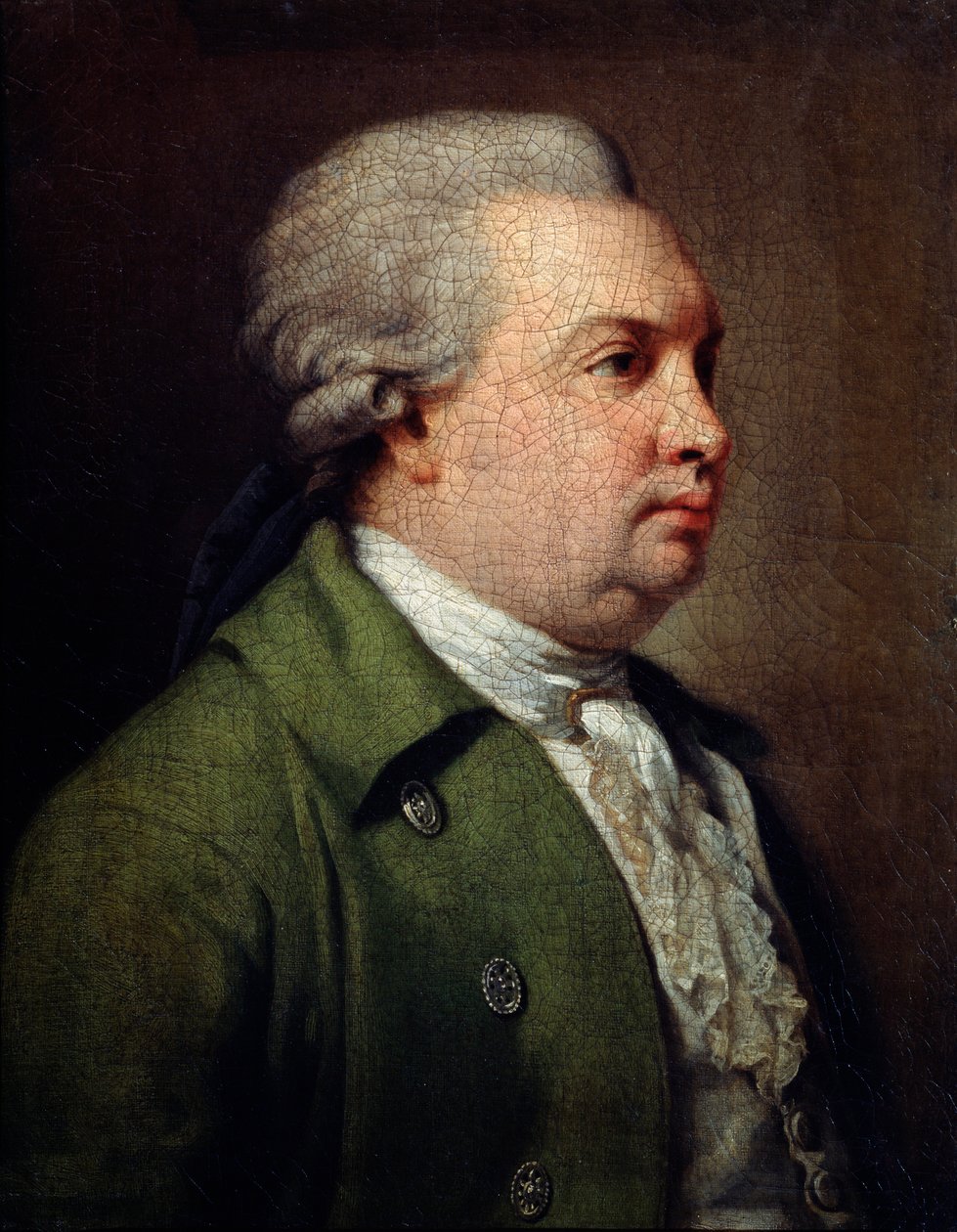 Denis I. Fonvizin drámaíró portréja, c1784-c1785 alkotó: Armand Charles Caraffe