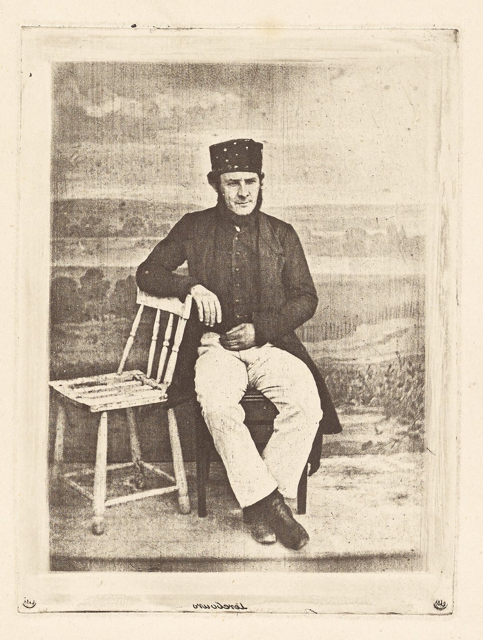 [Egy férfi portréja] alkotó: Armand Hippolyte Louis Fizeau