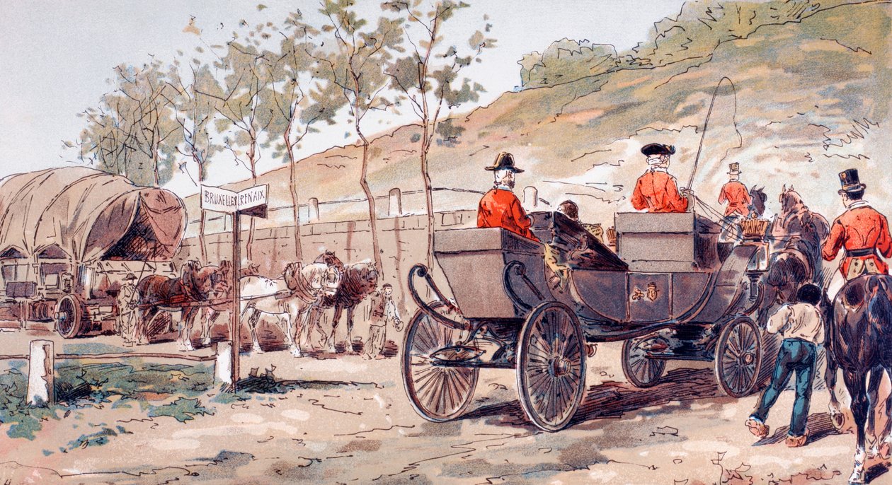 A belga I. Lipót királyi hintója 1830, 1886 körül alkotó: Armand Jean Heins