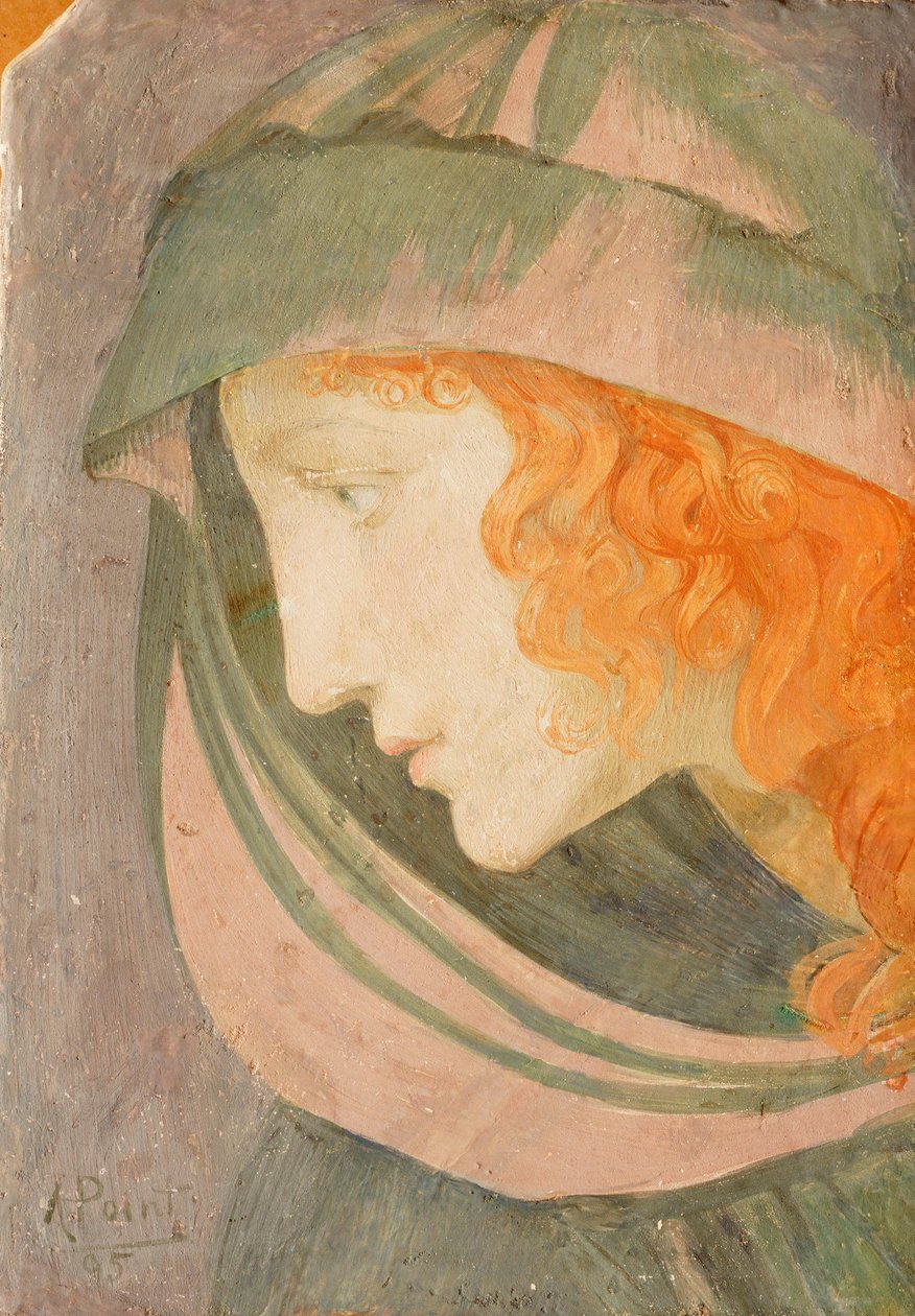 Egy múzsa, 1895 alkotó: Armand Point