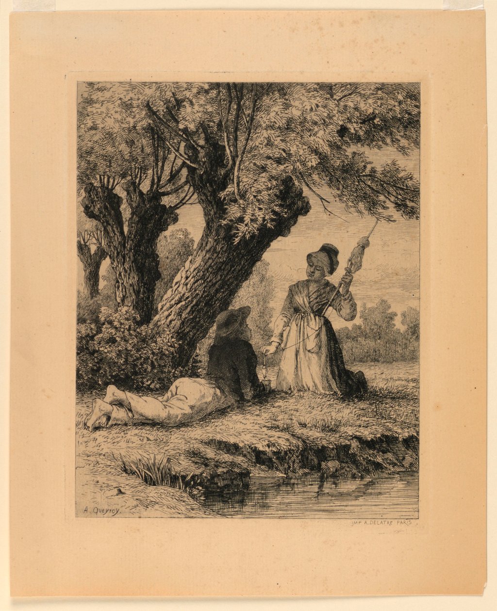 Bourbonnais-ban alkotó: Armand Queyroy