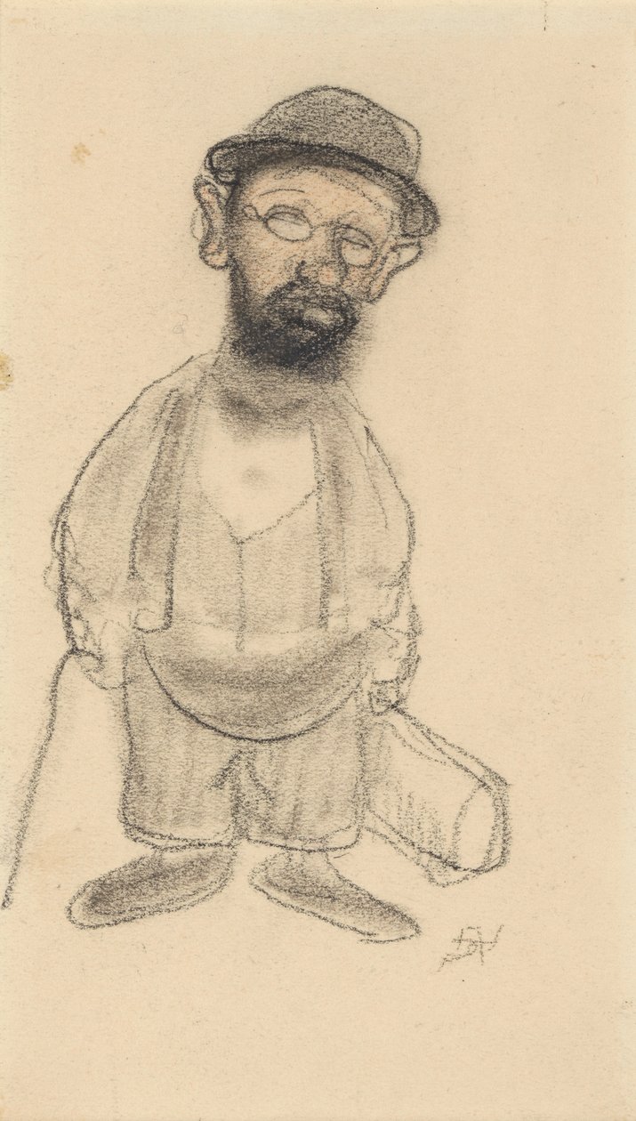 Henri de Toulouse-Lautrec portréja. alkotó: Armand Rassenfosse