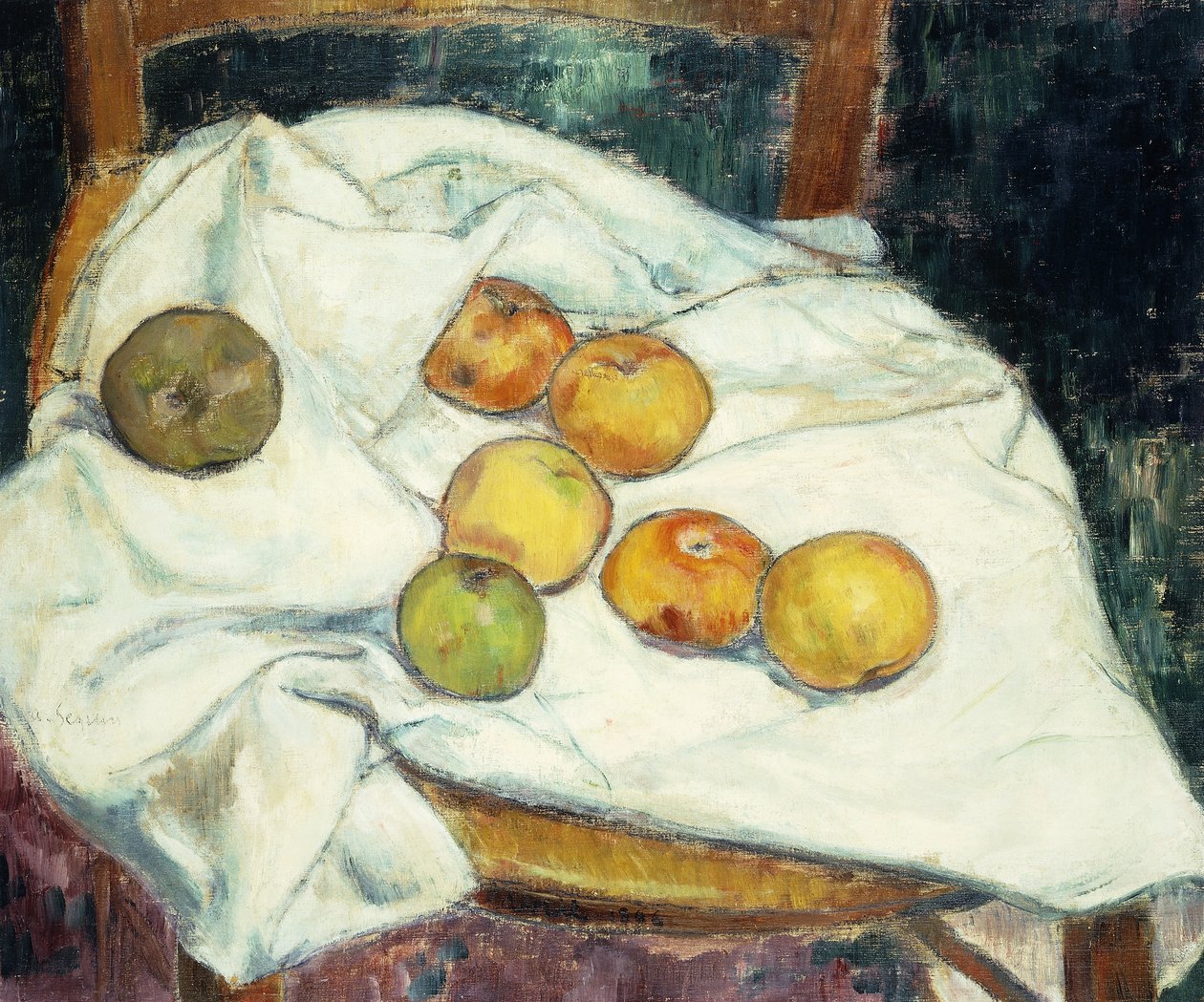 Csendélet almával; Nature Morte aux Pommes, 1896 alkotó: Armand Séguin