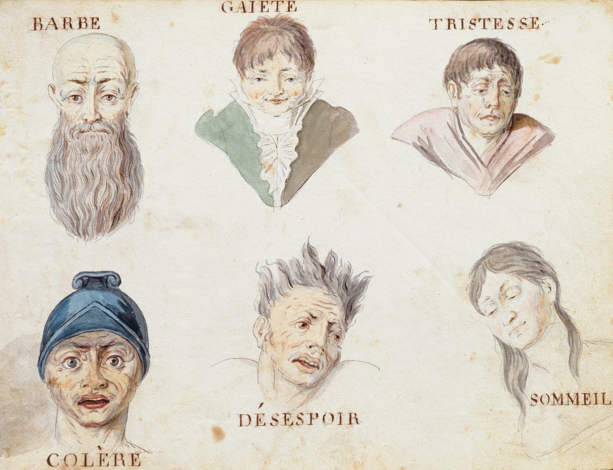 Illusztrációk az 1814-es francia ábécé könyvéből, pub. Charles Plante Fine Arts, 1814 alkotó: Arnaud de Beauregard