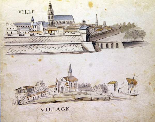 Illusztrációk az 1814-es francia ábécé könyvéből, pub. szerző: Charles Plante Fine Arts alkotó: Arnaud de Beauregard