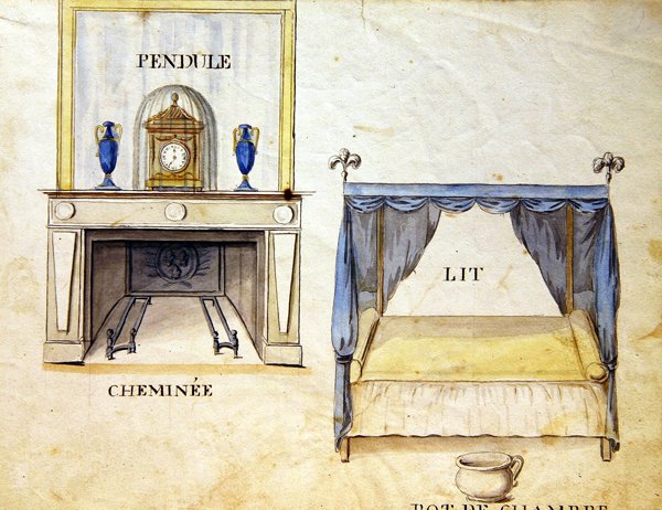 Illusztrációk az 1814-es francia ábécé könyvéből, pub. szerző: Charles Plante Fine Arts alkotó: Arnaud de Beauregard
